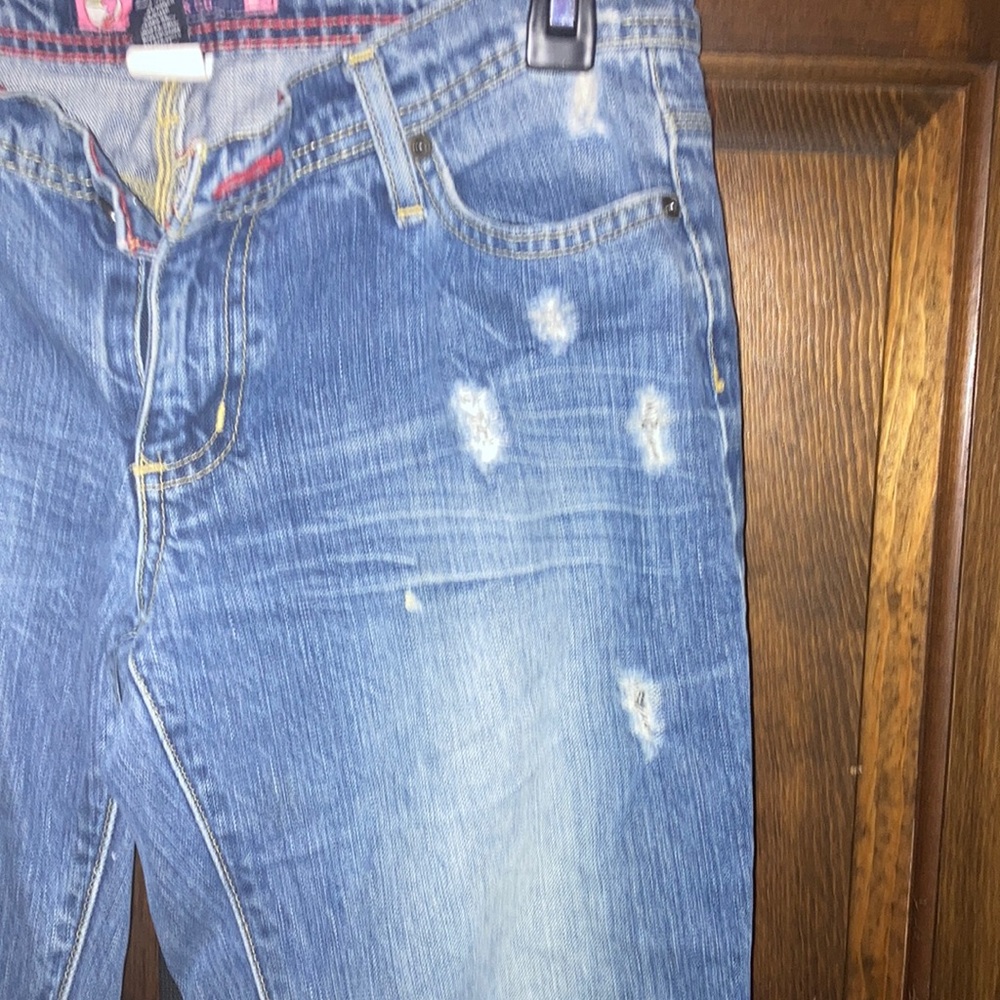 Duck Head Women's Blue Flare Jeans - Picture 5 of 7